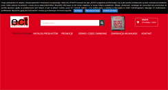 Desktop Screenshot of ecttechnik.pl
